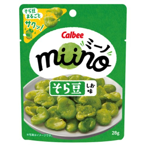 □カルビー　ｍｉｉｎｏそら豆 28ｇ