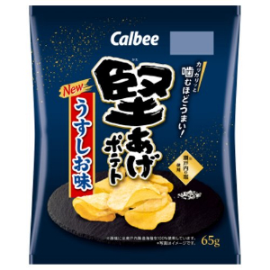 カルビー堅あげポテトうすしお ６５ｇ