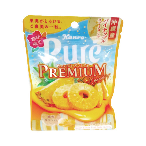 カンロピュレグミプレミアムパイナップ ５４Ｇ
