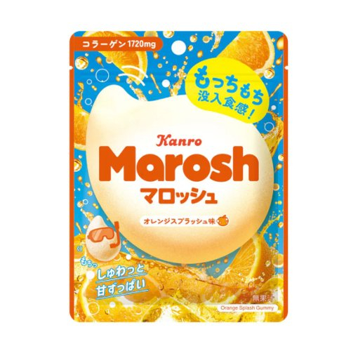 ■【売切れ御免】カンロ☆マロッシュオレンジスプラッシュ ４６ｇ