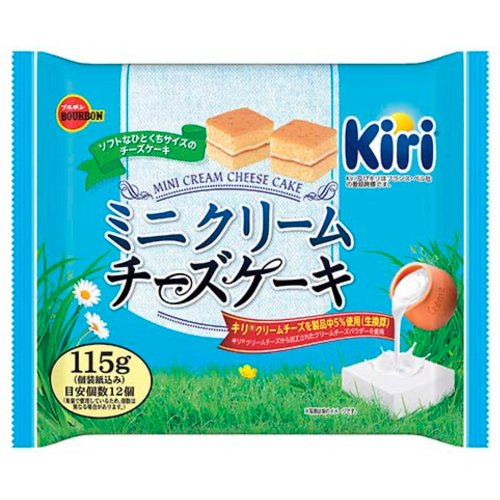 □【期間限定】ブルボン☆ミニクリームチーズケーキ １１５ｇ