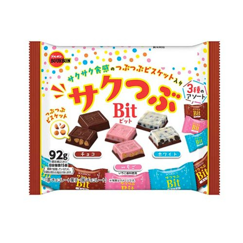 □【期間限定】ブルボン☆サクつぶビット ９２ｇ