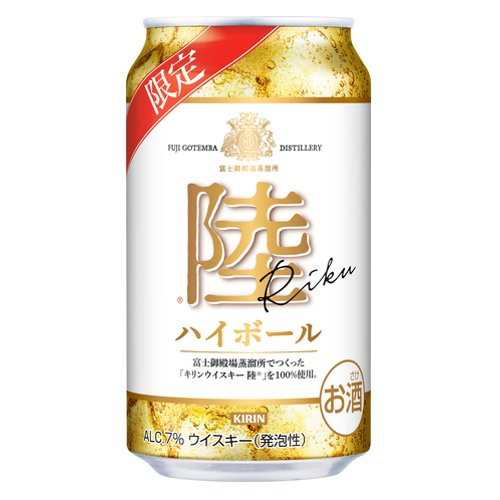 □【数量限定】 キリン　ウイスキー陸ハイボール 350ML