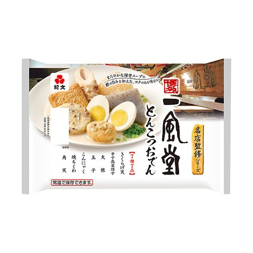 紀文　名店監修　一風堂とんこつおでん ４３５ｇ