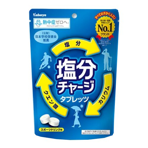 カバヤ　塩分チャージタブレッツ ８１ｇ