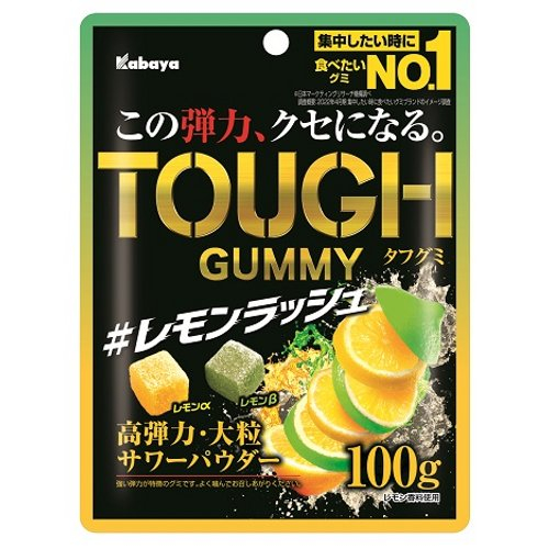 カバヤタフグミレモンラッシュ １００ｇ