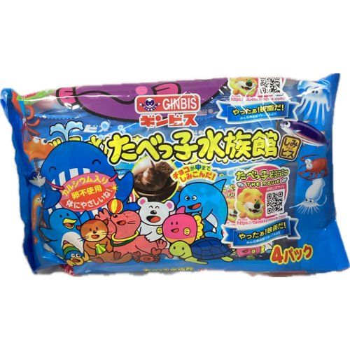 ギンビス　たべっ子水族館４Ｐ １２０ｇ