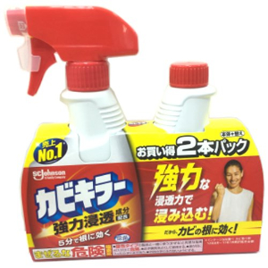 □ジョンソン　カビキラー本体＋替え ４００ｍｌ×2