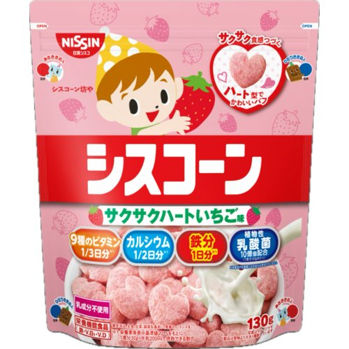 シスコ　シスコーンサクサクハートいちご味 １３０ｇ