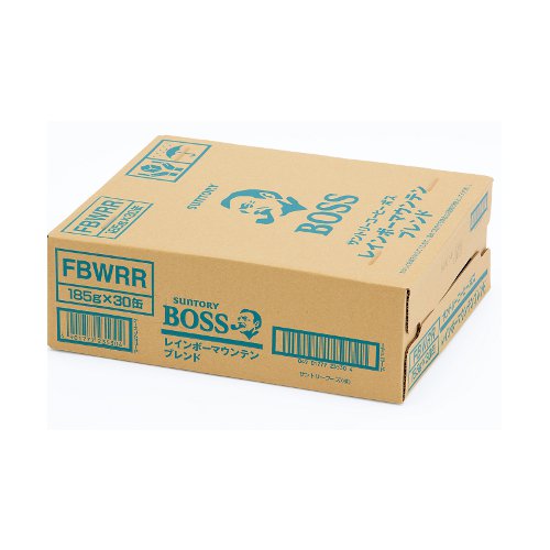 【ケース】サントリー　ボスレインボーマウンテンブレンド１８５&times;３０ １ケース