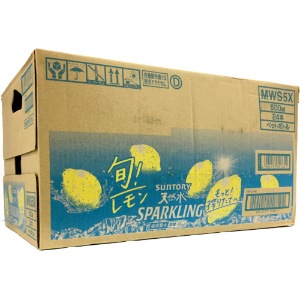 【ケース】サントリー天然水スパークリングレモン　５００ｍｌｘ２４本 １ケース