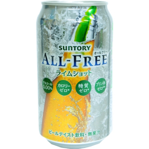 オールフリー　ライムショット ３５０ｍｌ