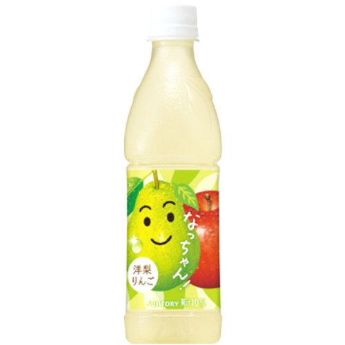 【数量限定】サントリーなっちゃん洋梨りんご ４２５ＭＬ