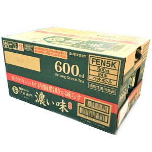 【ケース】サントリー機能性食品伊右衛門濃い味 ６００ｍｌｘ２４