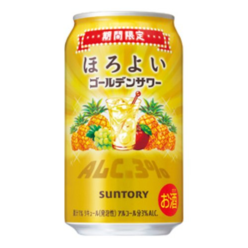 □【数量限定】 Ｓほろよい　ゴールデンサワー 350ML 