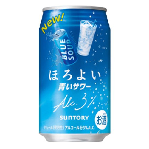 ■【数量限定】サントリーほろよい　青いサワー 350ｍｌ