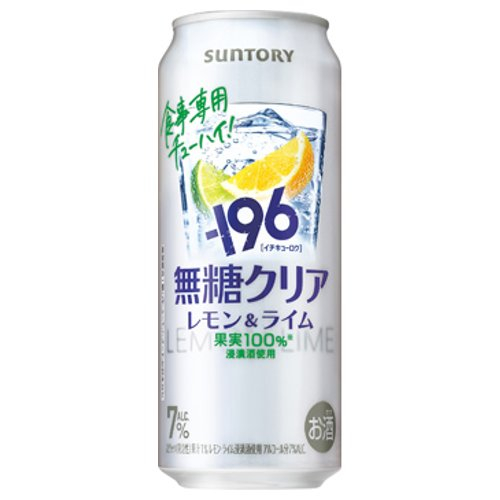 ■【数量限定】サントリー　 －１９６無糖　クリア　ロング 500ML