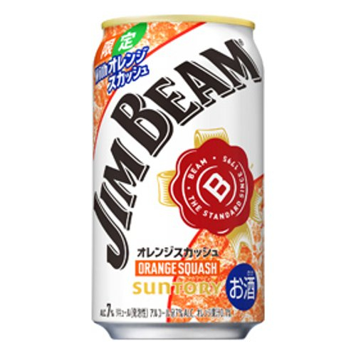 ■【数量限定】サントリー　 ジムビームＷｉｔｈオレンジスカッシュ 350ML