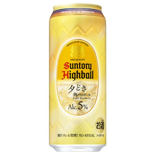 ■【数量限定】サントリー　 角ハイボール　夕どき 500ML