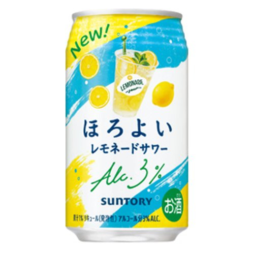 ■【売切御免】サントリー　ほろよい　レモネードサワー　 ３５０ｍｌ