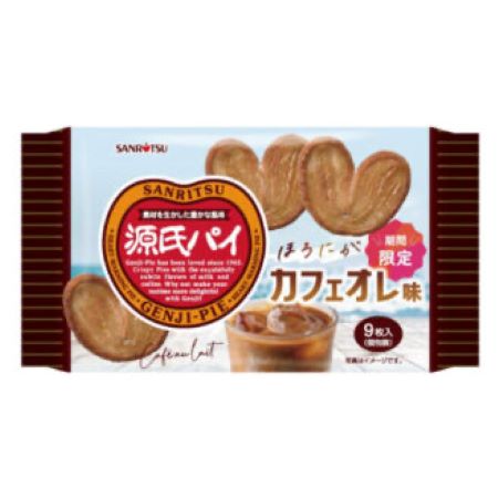 三立製菓☆源氏パイほろにがカフェオレ味 ９枚