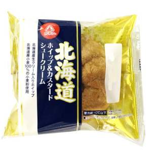 北海道ホイップ＆カスタードシュークリーム １個