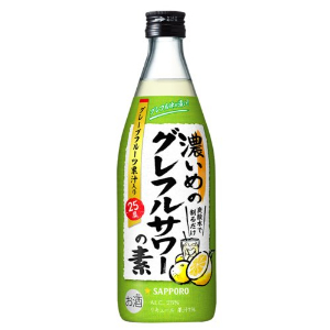 サッポロビール　グレープＦサワーの素 ５００ｍｌ