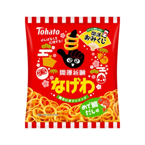 ☐東ハト☆開運祈願なげわ　鯛だし味 52ｇ
