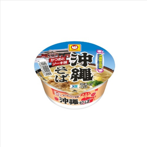 マルちゃん豆沖縄そばカップ ３９ｇ