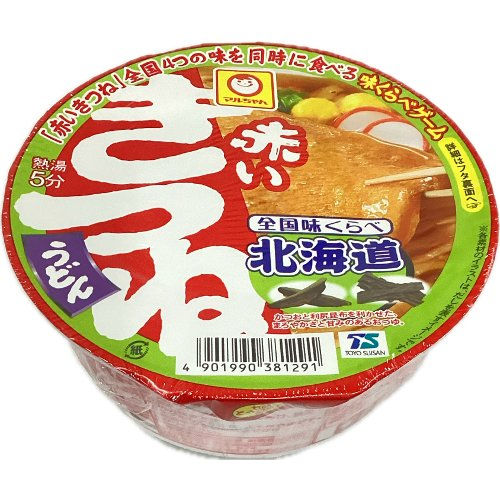 □【売切れ御免】東洋水産マルちゃん　全国味くらべ北海道 ９６ｇ