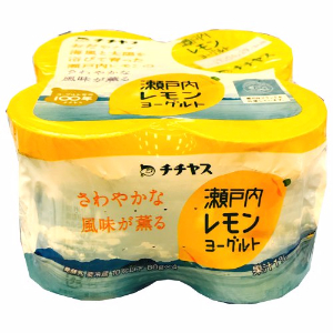 チチヤス　広島レモンヨーグルト ８０ｇｘ４