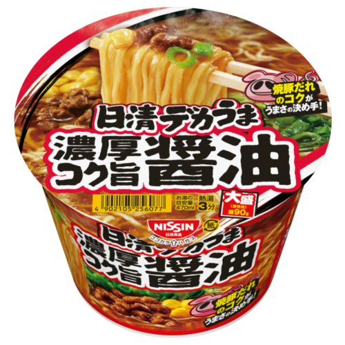 日清　日清デカうま　濃厚コク旨醤油 １１６ｇ