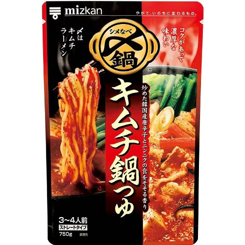 ミツカン　キムチ鍋つゆ ７５０ｇ