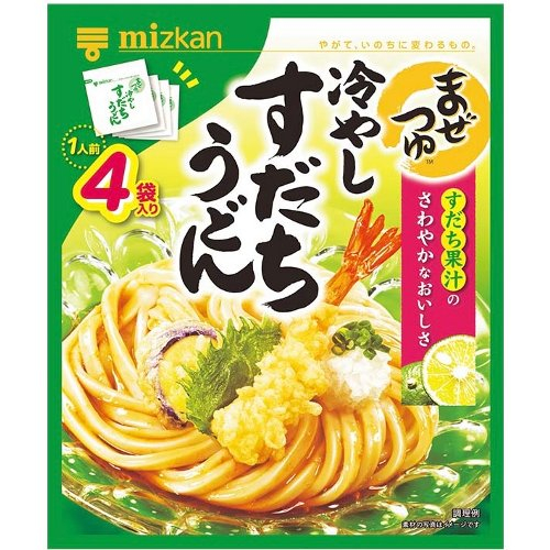 ミツカン　　　　冷やしすだちつゆ ４袋
