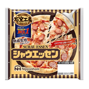 □石窯工房　シャウエッセンピザ １枚