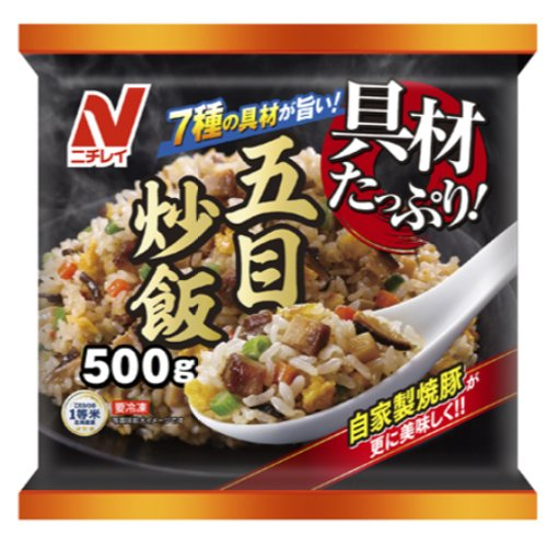 ニチレイ　具材たっぷり五目炒飯 ５００ｇ