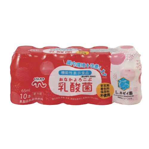 くらしモアおなかよろこぶ乳酸菌 １０本入