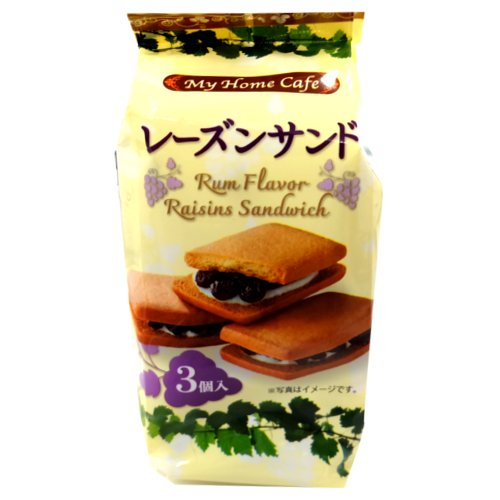 【数量限定】マイホームカフェレーズンサンド ３コイリ