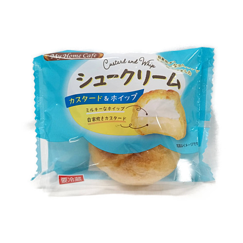 □マイホームカフェ　シュークリーム※賞味期限が翌日となる場合がございます。