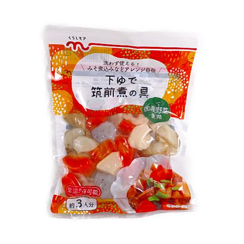 くらしモア下ゆで国産筑前煮 パック