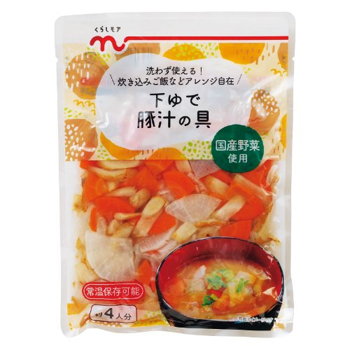 くらしモア下ゆで豚汁の具 パック