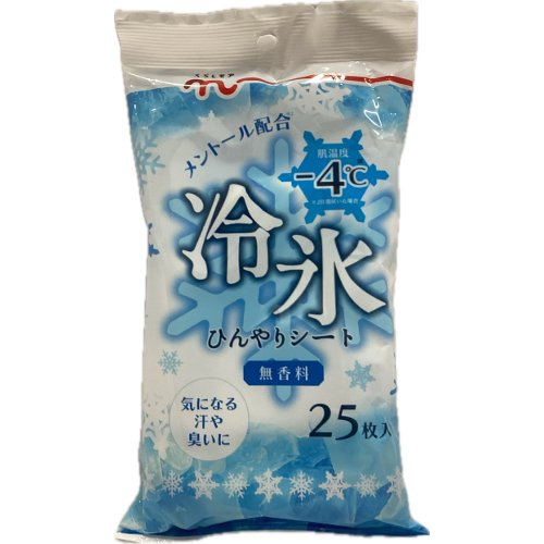 くらしモア冷氷ひんやりシート無香料 ２５マイ