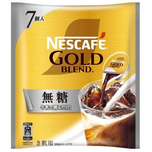 ネスカフェゴールドＢポーション無糖 ７Ｐ