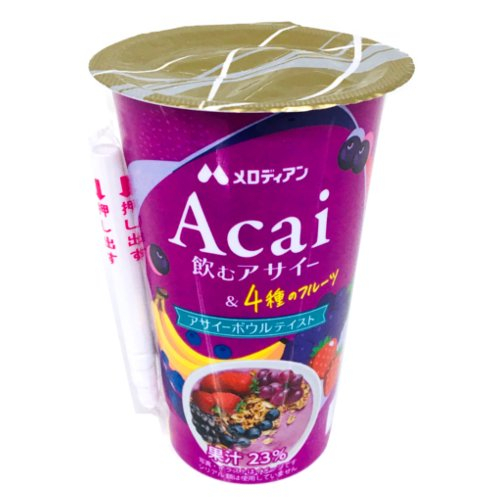 飲むアサイー＆４種のフルーツ １８０Ｇ