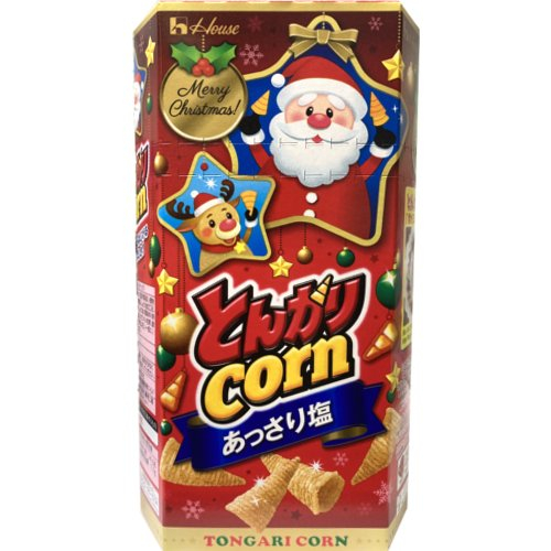 【クリスマス】ハウス　　とんがりコーン塩クリスマス ６８ｇ