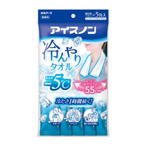 ■【夏限定商品】アイスノン　冷んやりタオル １枚