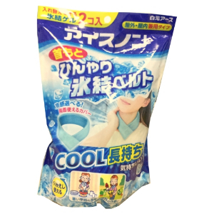 ■【夏限定商品】アイスノン　首もとひんやり氷結ベルト ２個入り