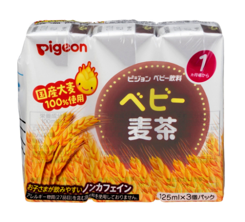 ベビー麦茶紙パック１２５ｍｌ３個 １２５ｍｌ３個