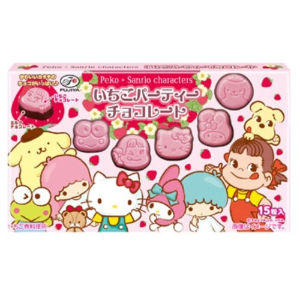 □不二家　ペコ×サンリオいちごパーティチョコ 40ｇ
