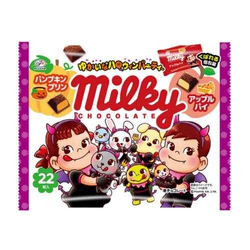 【ハロウィン】不二家☆ＨＷミルキーチョコレートパンプ ２２粒